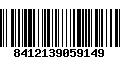 Código de Barras 8412139059149