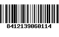 Código de Barras 8412139060114