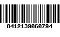 Código de Barras 8412139060794