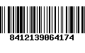 Código de Barras 8412139064174