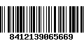 Código de Barras 8412139065669