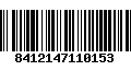 Código de Barras 8412147110153