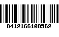 Código de Barras 8412166100562