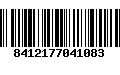 Código de Barras 8412177041083