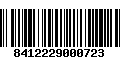 Código de Barras 8412229000723