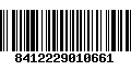 Código de Barras 8412229010661