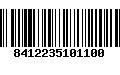 Código de Barras 8412235101100