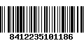 Código de Barras 8412235101186