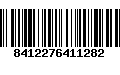 Código de Barras 8412276411282
