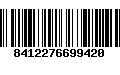 Código de Barras 8412276699420