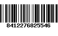 Código de Barras 8412276825546