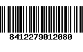 Código de Barras 8412279012080