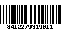 Código de Barras 8412279319011