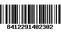 Código de Barras 8412291402302