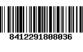 Código de Barras 8412291808036