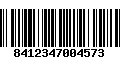 Código de Barras 8412347004573