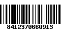 Código de Barras 8412370660913