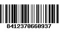 Código de Barras 8412370660937