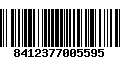 Código de Barras 8412377005595