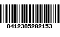 Código de Barras 8412385202153