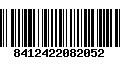 Código de Barras 8412422082052