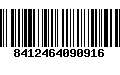 Código de Barras 8412464090916