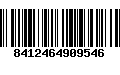 Código de Barras 8412464909546