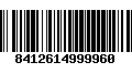 Código de Barras 8412614999960