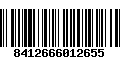 Código de Barras 8412666012655