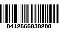 Código de Barras 8412666030208