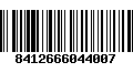 Código de Barras 8412666044007