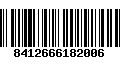 Código de Barras 8412666182006