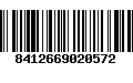 Código de Barras 8412669020572