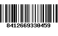 Código de Barras 8412669330459