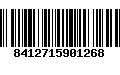 Código de Barras 8412715901268