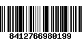 Código de Barras 8412766980199