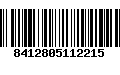 Código de Barras 8412805112215