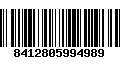 Código de Barras 8412805994989