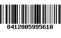 Código de Barras 8412805995610