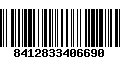 Código de Barras 8412833406690