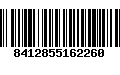 Código de Barras 8412855162260