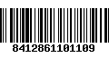 Código de Barras 8412861101109