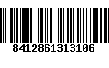 Código de Barras 8412861313106