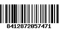 Código de Barras 8412872057471