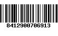 Código de Barras 8412900706913