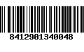 Código de Barras 8412901340048