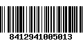 Código de Barras 8412941005013