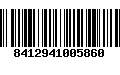 Código de Barras 8412941005860