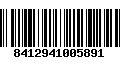 Código de Barras 8412941005891