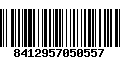 Código de Barras 8412957050557